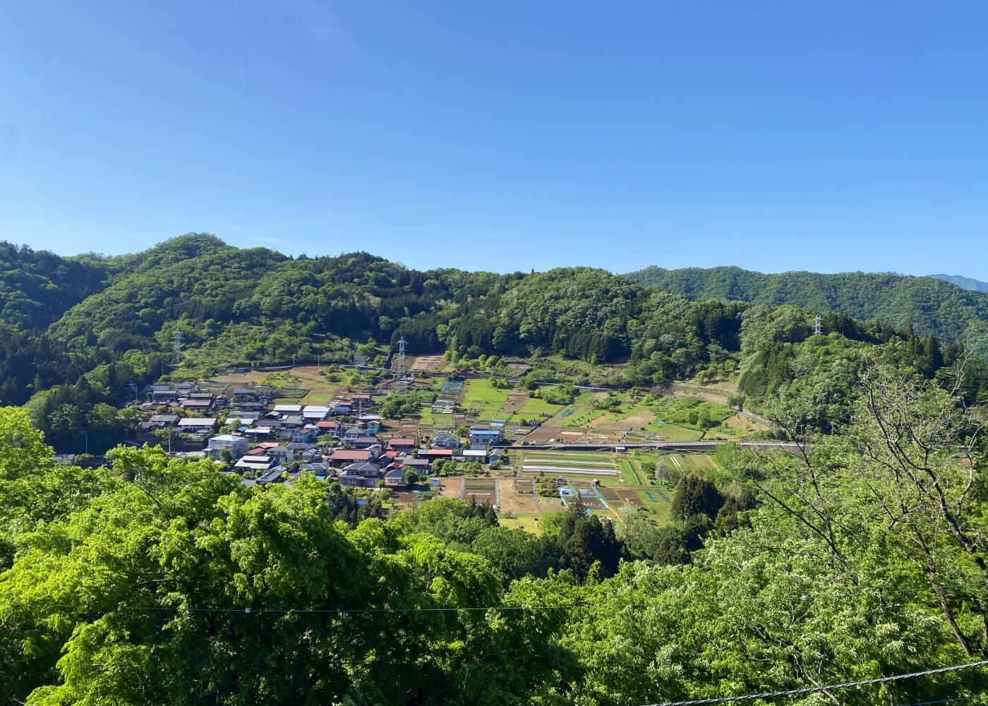 Village in Sagamihara's Midori-ku in Kanagawa, Japan.